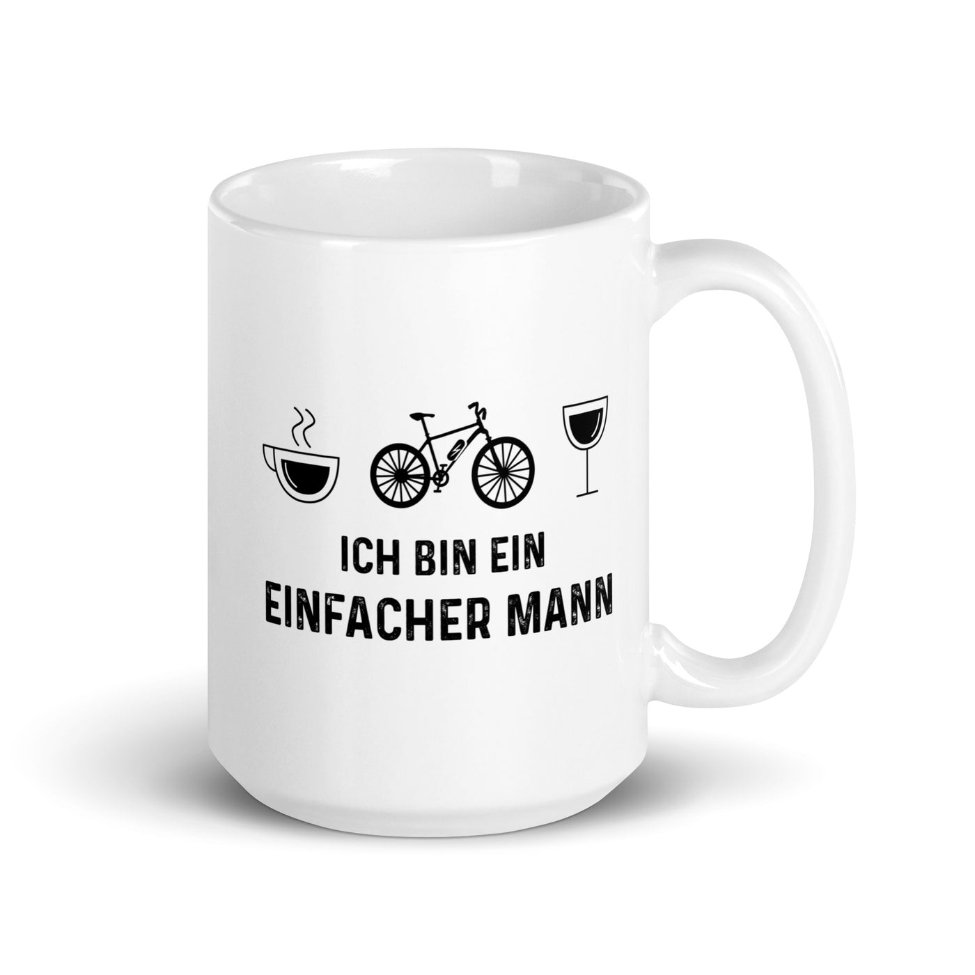 Ich Bin Ein Einfacher Mann - Tasse e-bike 15oz