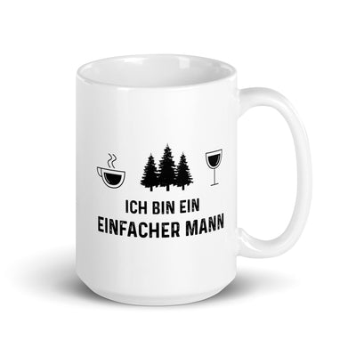 Ich Bin Ein Einfacher Mann 3 - Tasse camping 15oz