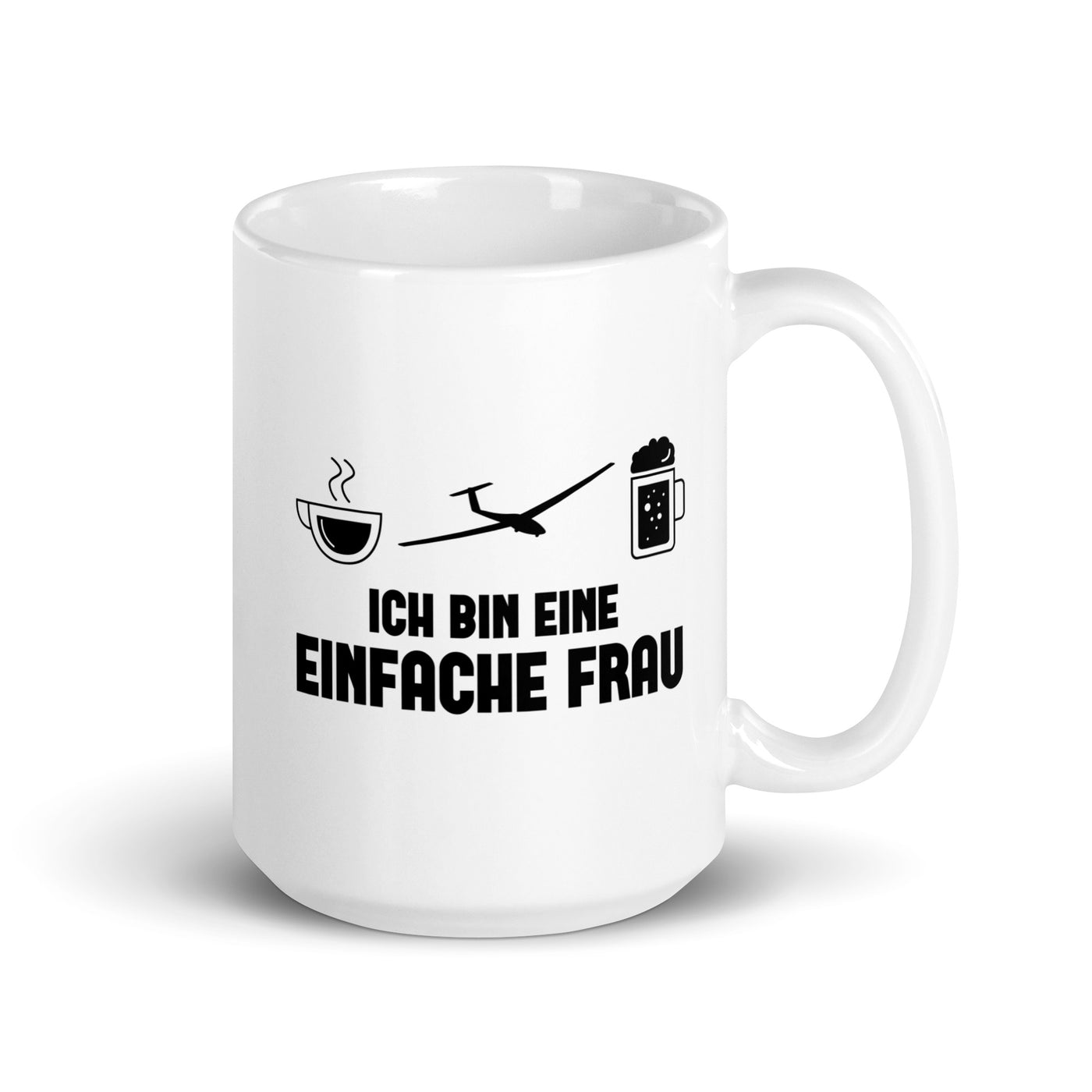 Ich Bin Eine Einfache Frau - Tasse berge 15oz