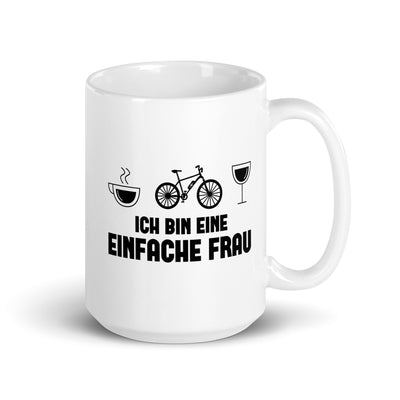 Ich Bin Eine Einfache Frau - Tasse e-bike 15oz