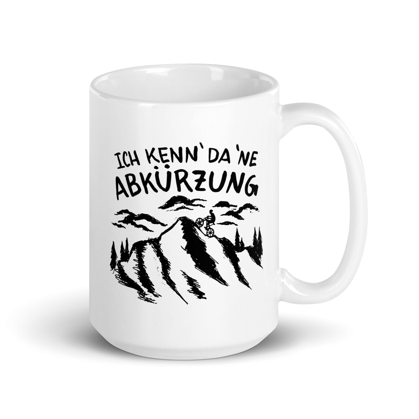 Ich Kenn Da Ne Abkürzung - Tasse berge 15oz