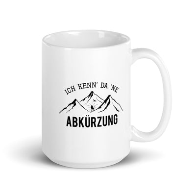 Ich Kenne Da Ne Abkürzung - Tasse berge 15oz