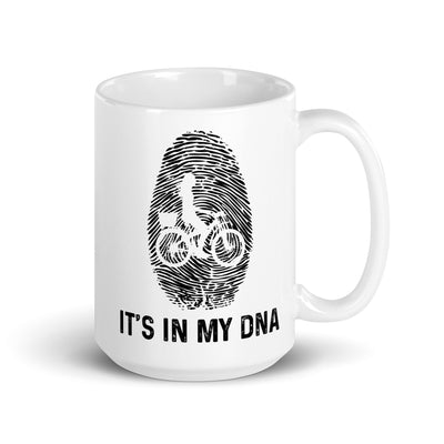 It'S In My Dna 2 - Tasse fahrrad 15oz