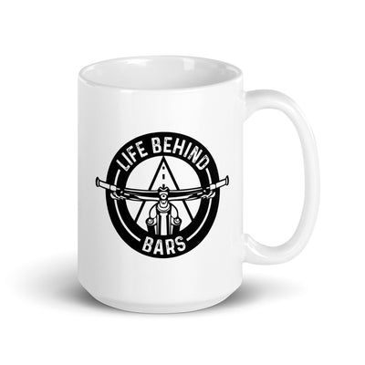 Life Behind Bars - Tasse fahrrad mountainbike 15oz