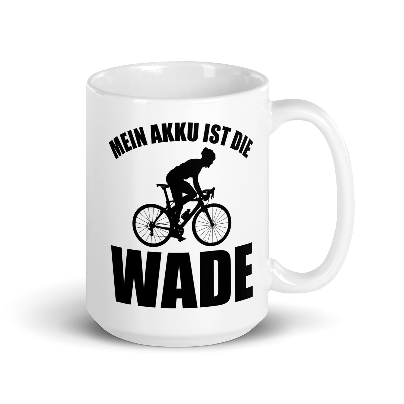 Mein Akku Ist Die Wade 2 - Tasse fahrrad 15oz