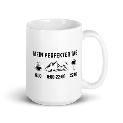 Mein Perfekter Tag - Tasse berge 15oz