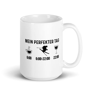 Mein Perfekter Tag - Tasse ski 15oz