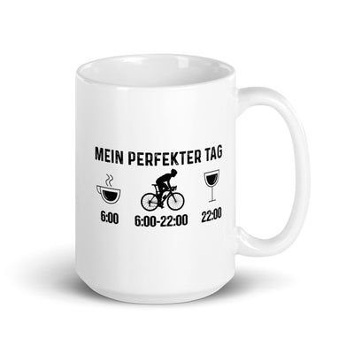 Mein Perfekter Tag 1 - Tasse fahrrad 15oz