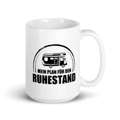 Mein Plan Fur Den Ruhestand - Tasse camping 15oz