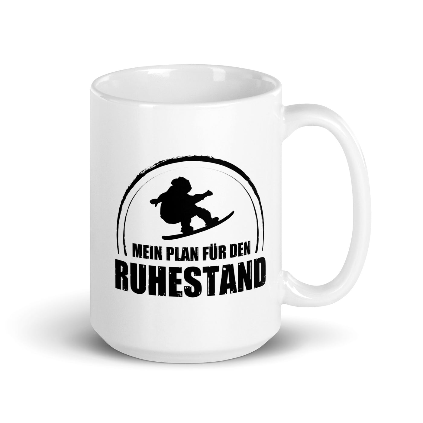 Mein Plan Fur Den Ruhestand - Tasse snowboarden 15oz