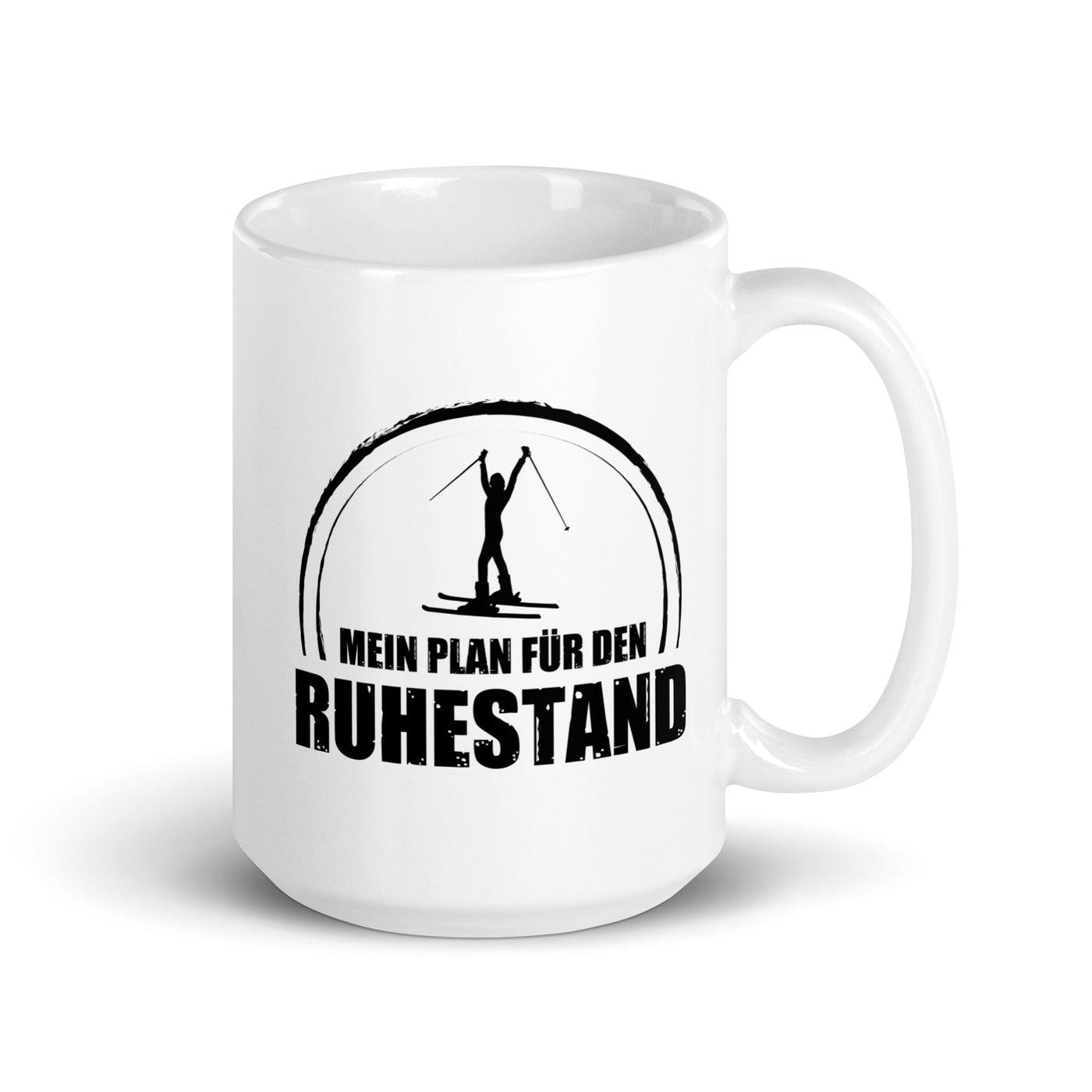 Mein Plan Fur Den Ruhestand 1 - Tasse ski 15oz