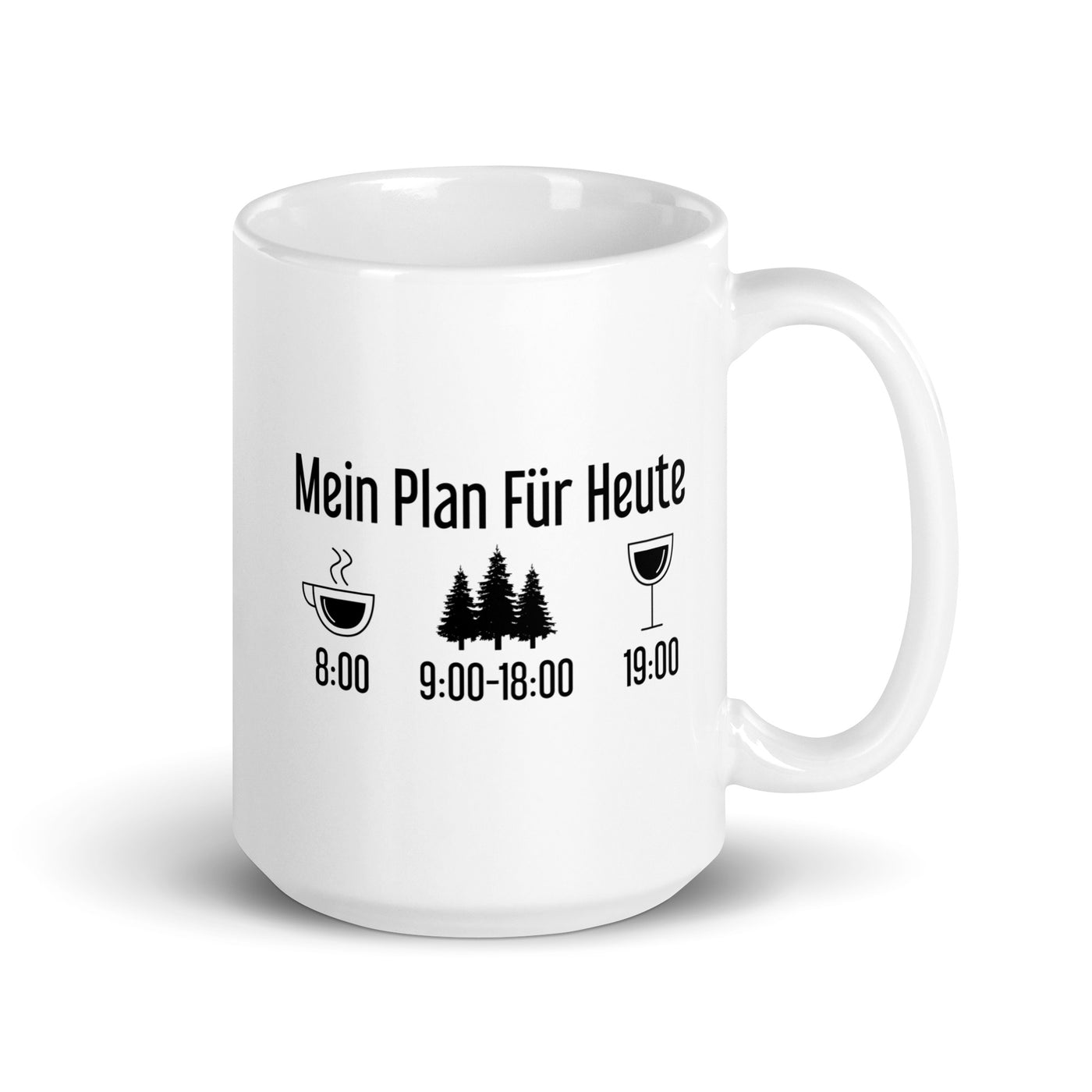 Mein Plan Für Heute 3 - Tasse camping 15oz