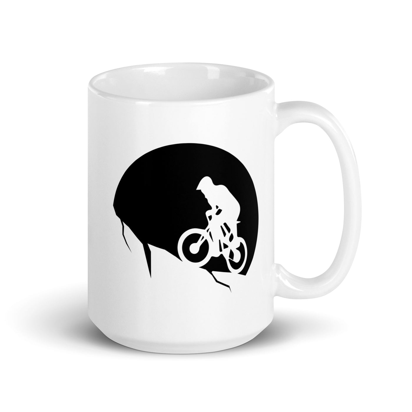 Moon - Cycling - Tasse fahrrad 15oz