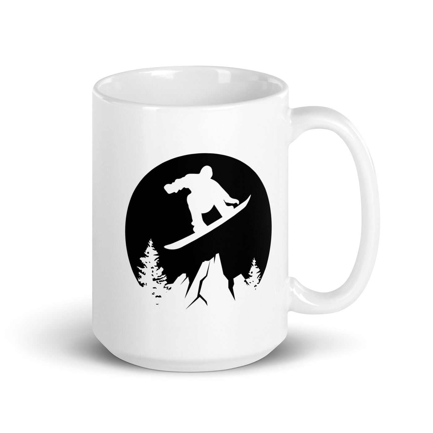 Moon - Snowboarding - Tasse snowboarden 15oz