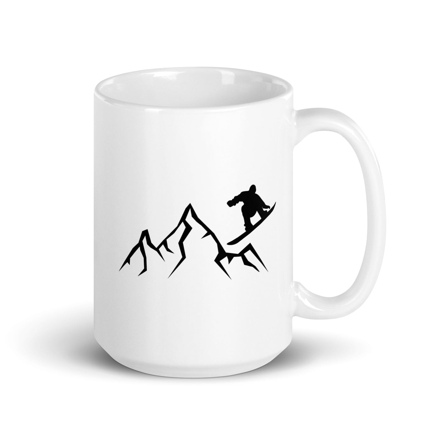 Mountain - Snowboarding (24) - Tasse snowboarden 15oz