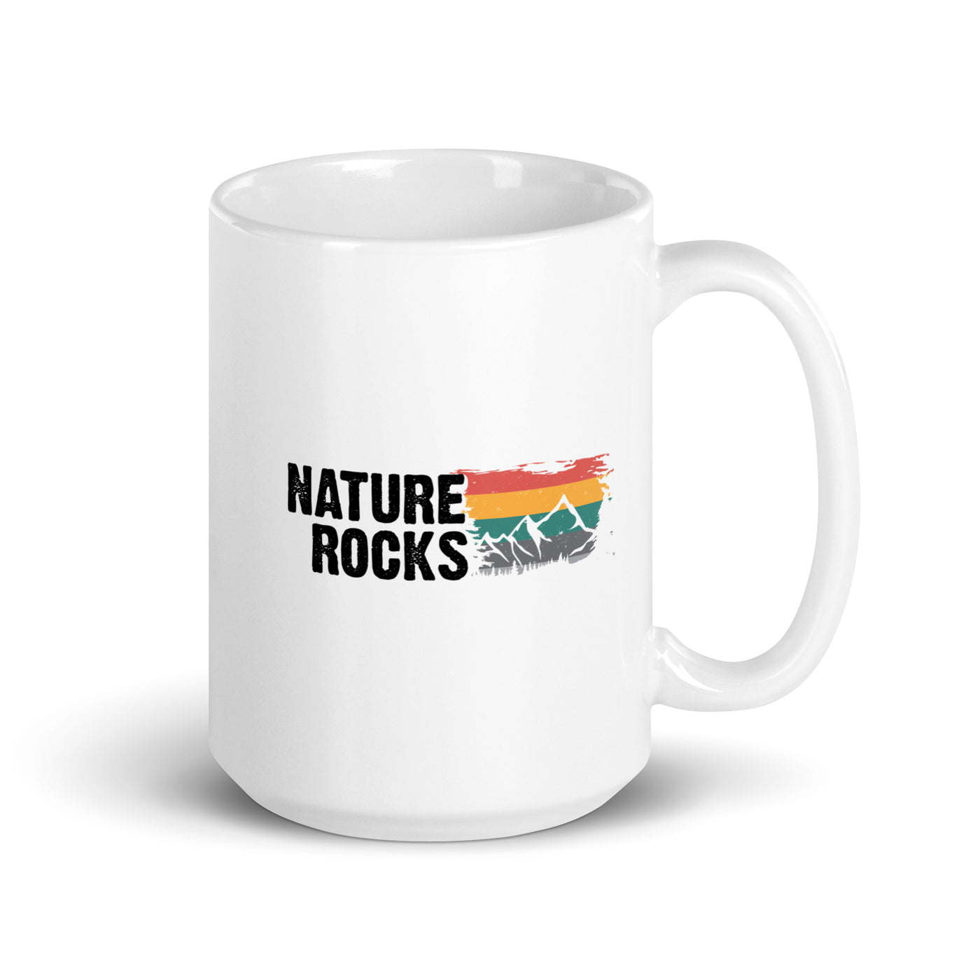 Nature Rocks - Tasse berge camping 15oz