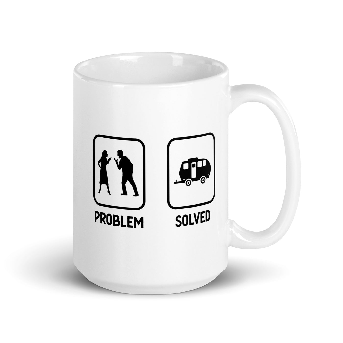 Problem Solved - Camping Caravan - Tasse camping 15oz