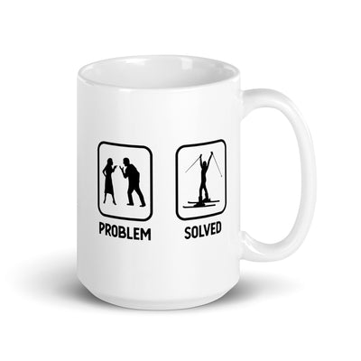 Problem Solved - Female Skiing - Tasse ski 15oz