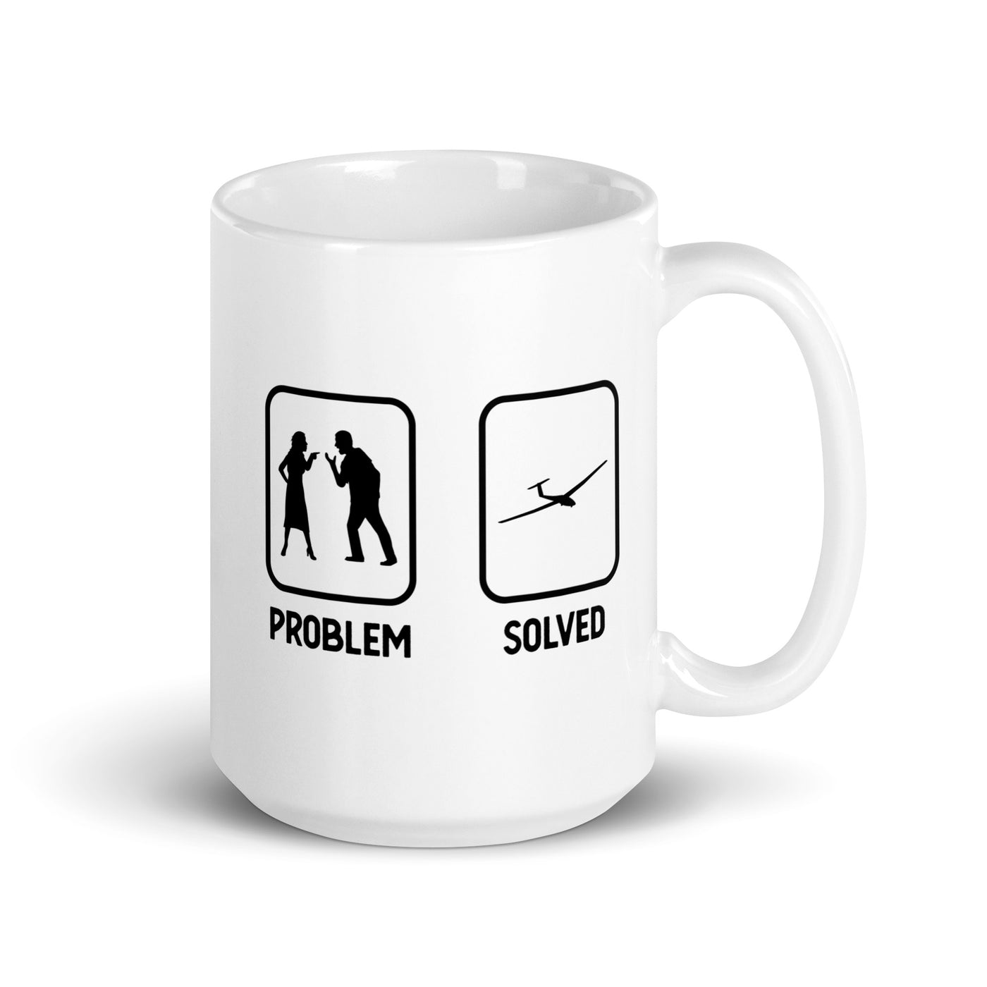 Problem Solved - Sailplane - Tasse berge 15oz