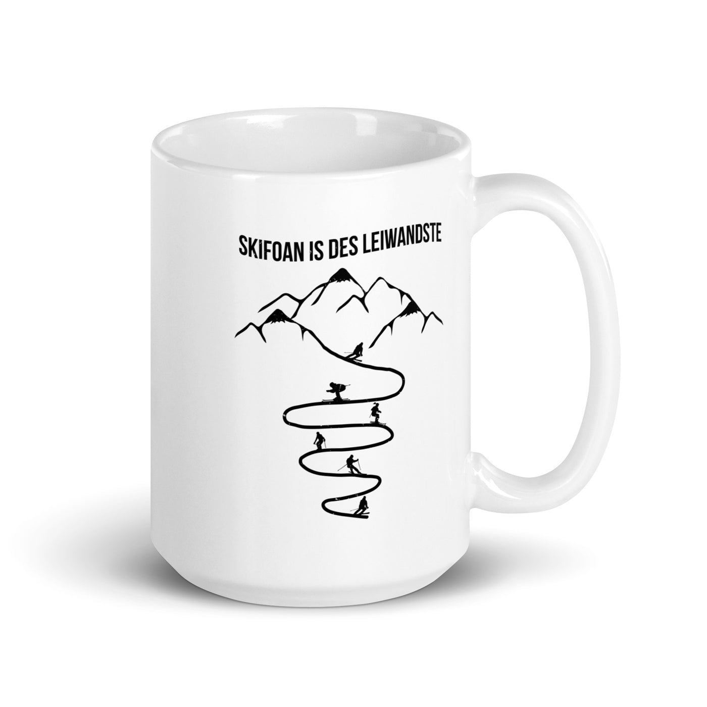 Skifoan Is Des Leiwandste - Tasse ski 15oz