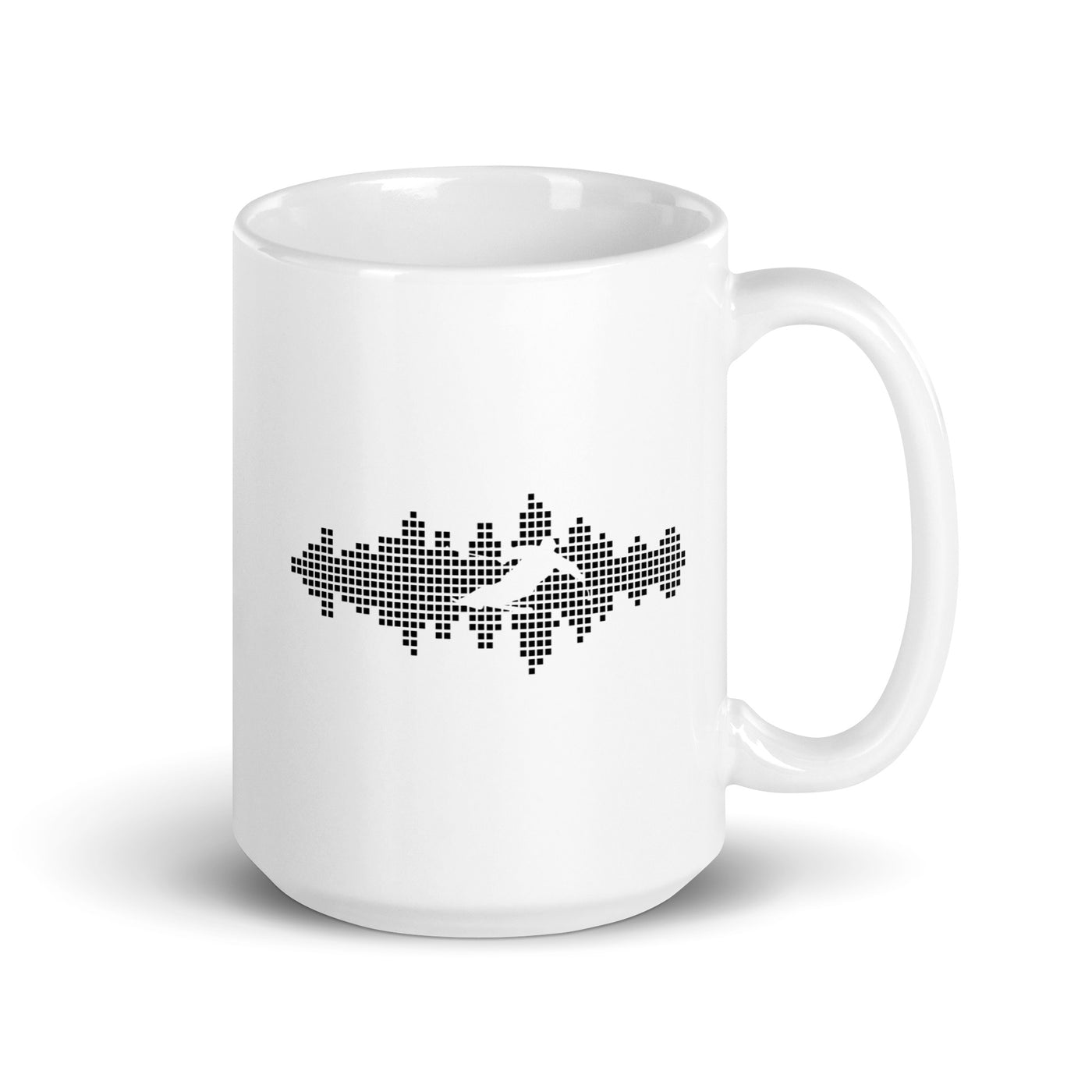 Sound Waves - Skiing - Tasse ski 15oz