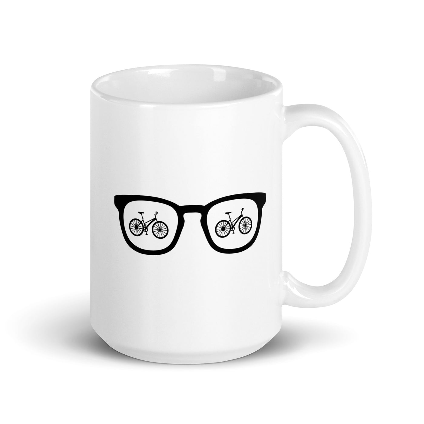 Sunglasses And Cycling - Tasse fahrrad 15oz