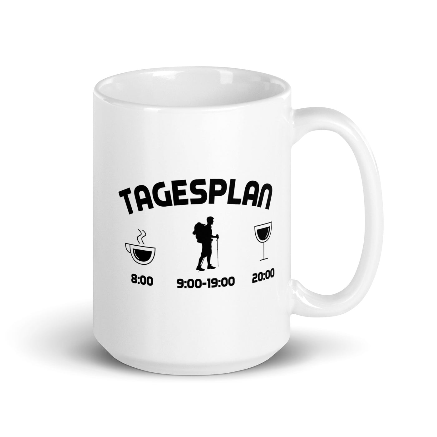 Tagesplan - Tasse wandern 15oz