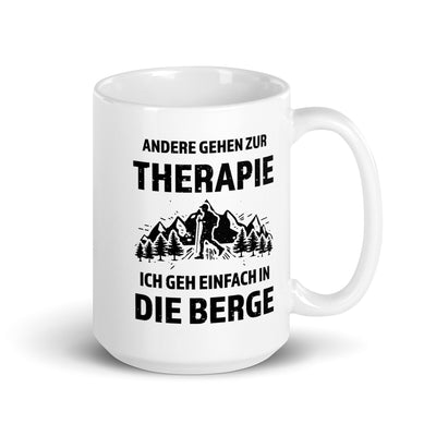 Therapie Ich Geh Einfach In Die Berge - Tasse berge 15oz