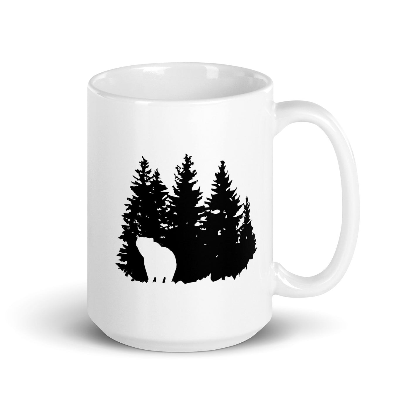 Trees - Bear - Tasse camping 15oz