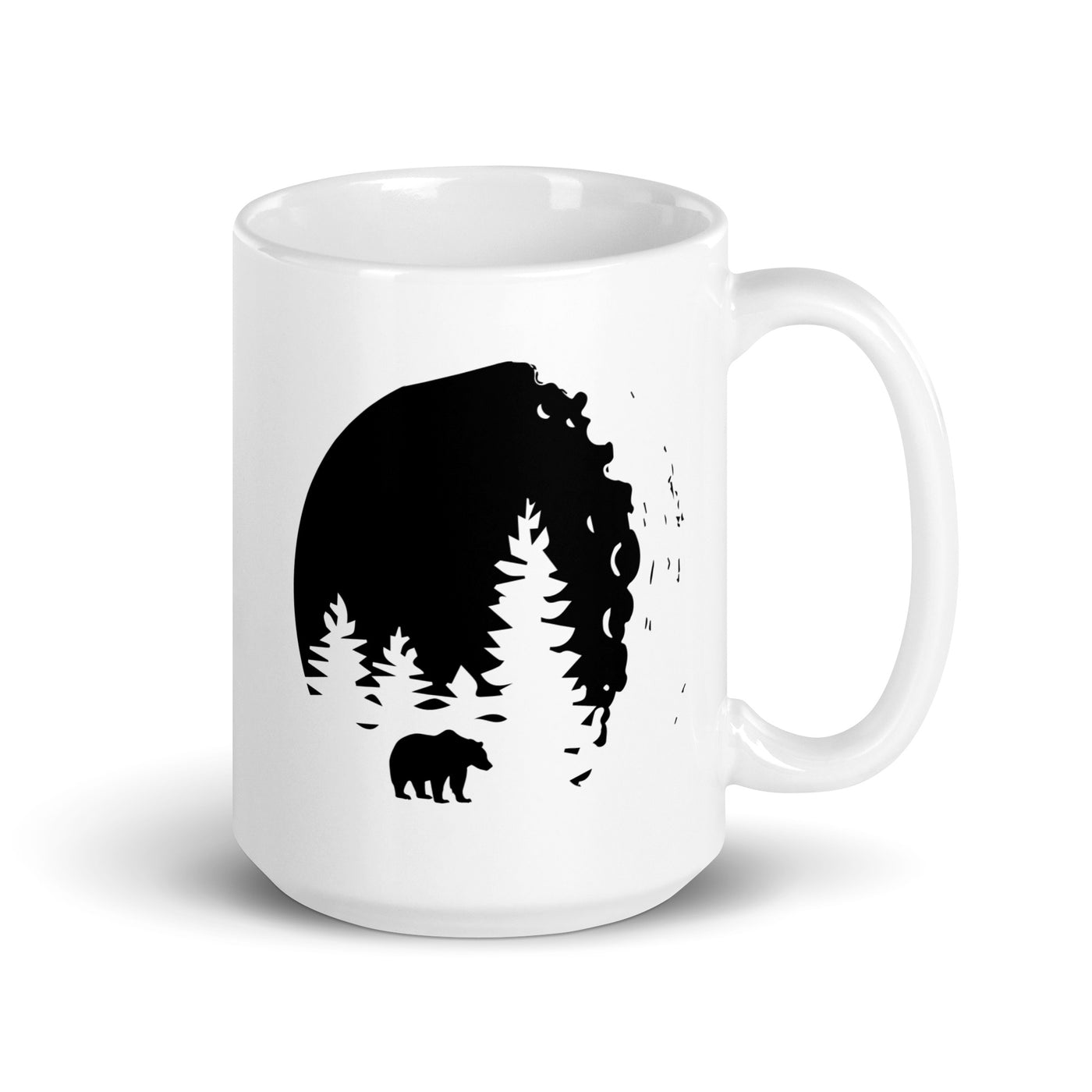 Trees - Bear - Tasse camping 15oz