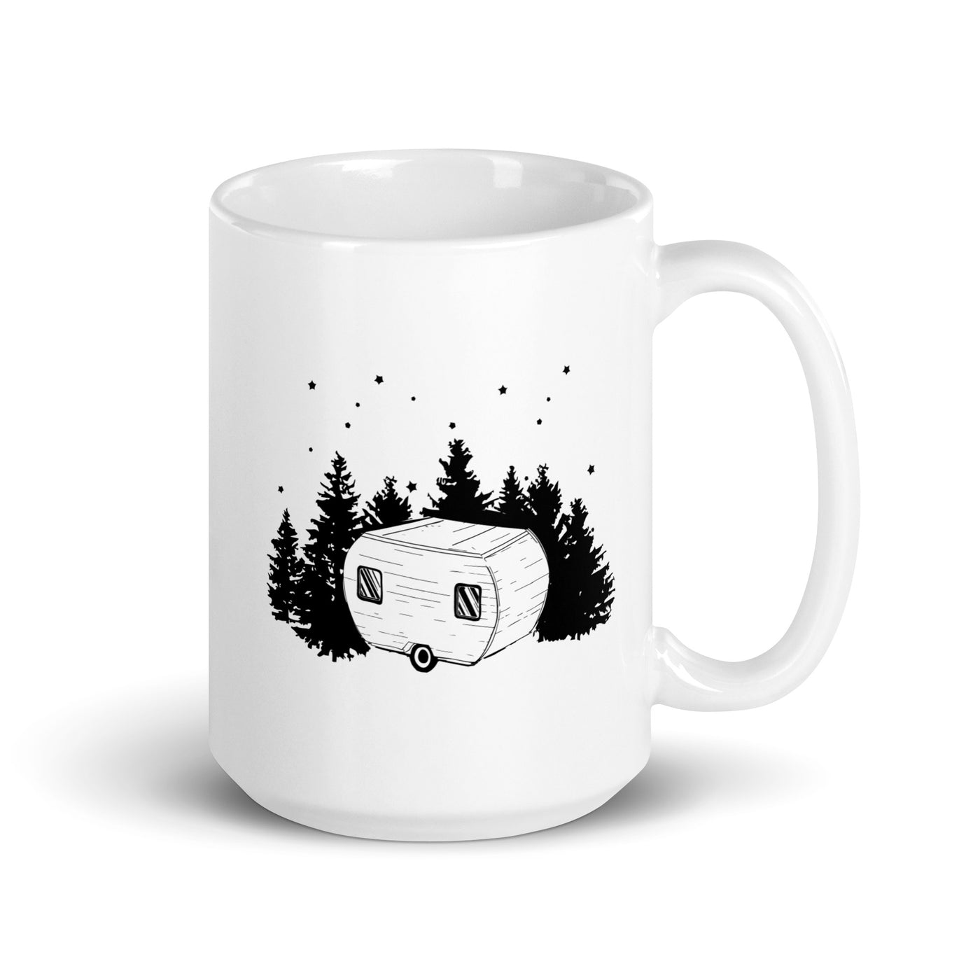 Trees - Camping Caravan - Tasse camping 15oz