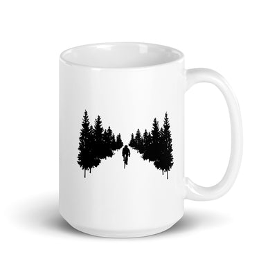 Trees - Cycling - Tasse fahrrad 15oz