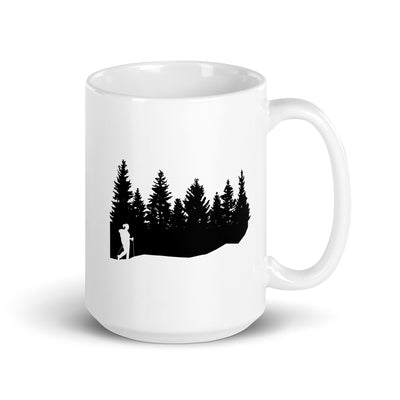 Trees - Hiking - Tasse wandern 15oz