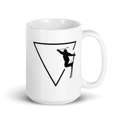 Triangle 1 And Skiing - Tasse ski 15oz