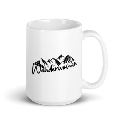 Wanderwoman - Tasse berge 15oz