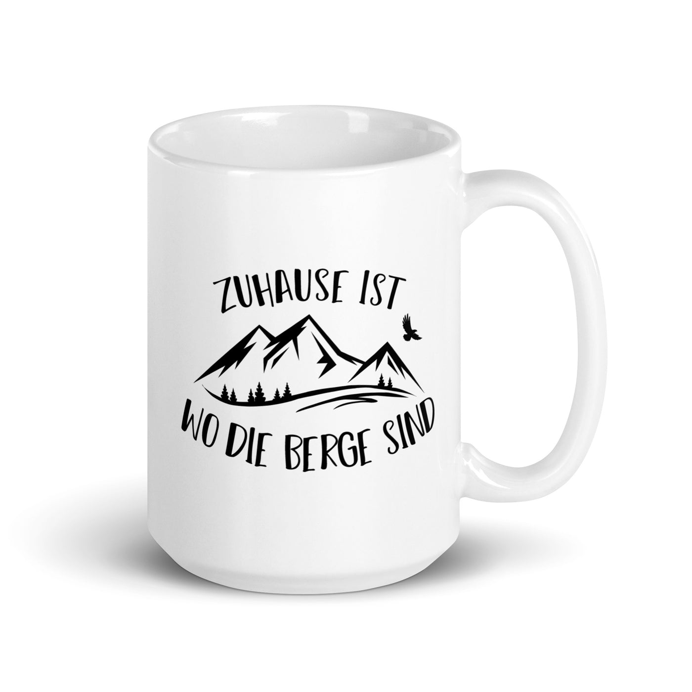 Zuhause Ist Wo Die Berge Sind - Tasse berge 15oz