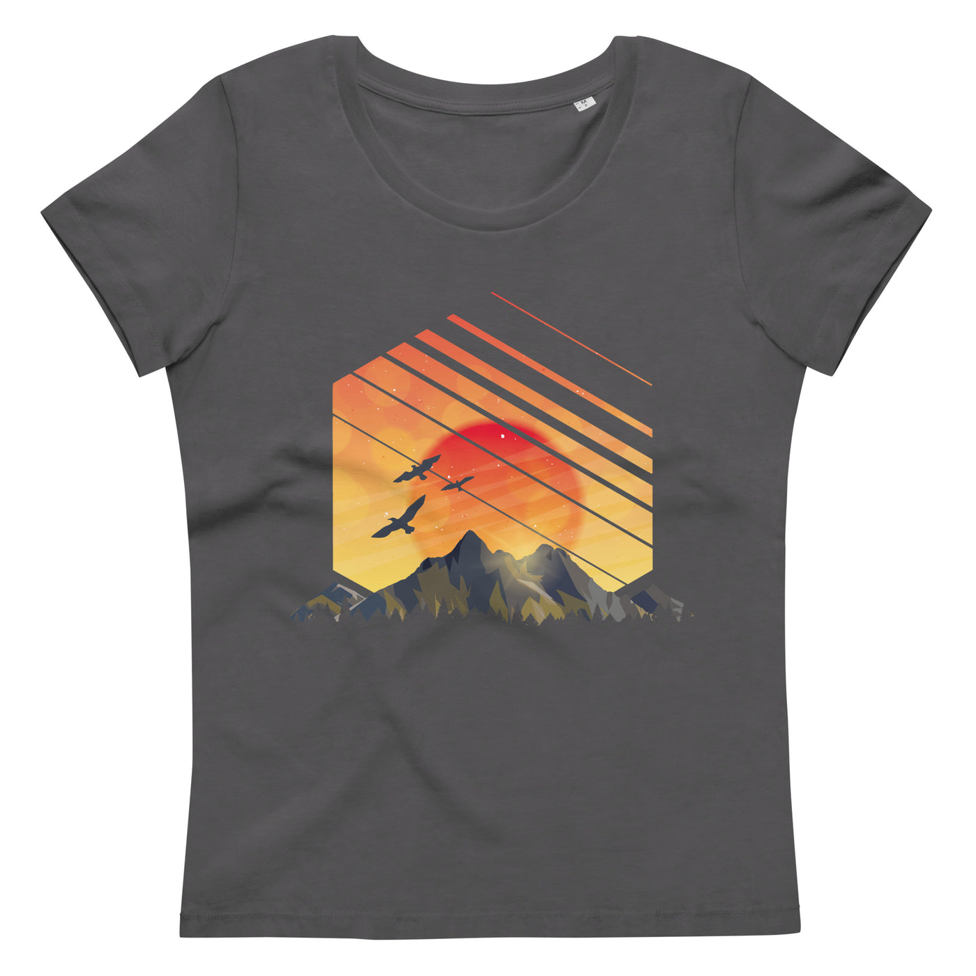 Sonnenaufgang Alpen - Damen Premium Organic T-Shirt berge