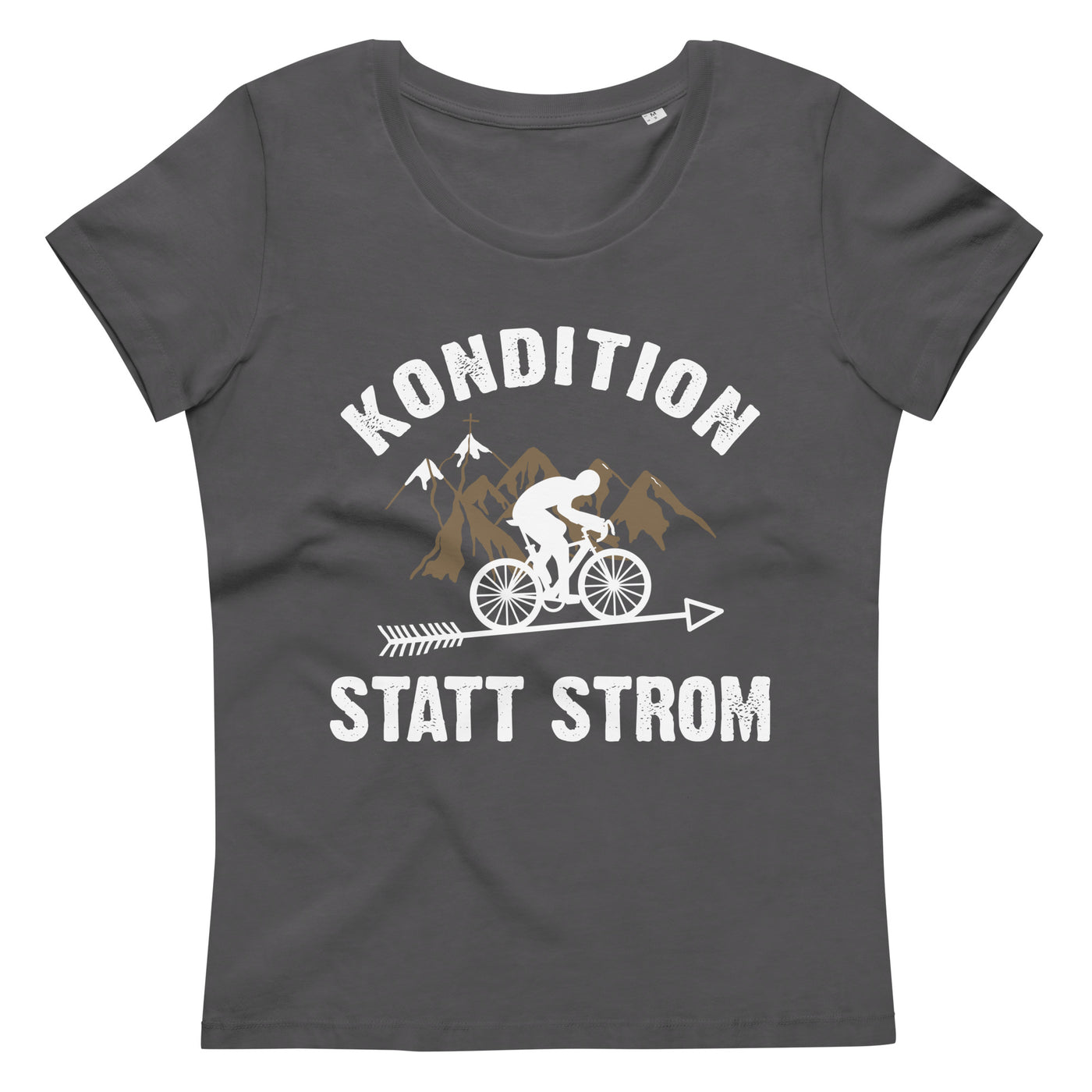 Kondition Statt Strom - Damen Premium Organic T-Shirt fahrrad