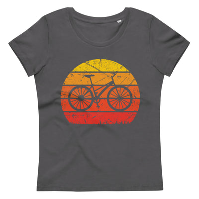 Vintage Sun And Cycling - Damen Premium Organic T-Shirt fahrrad