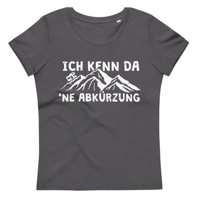 Ich kenn da ne Abkürzung - Wohnmobil - Damen Premium Organic T-Shirt camping xxx yyy zzz