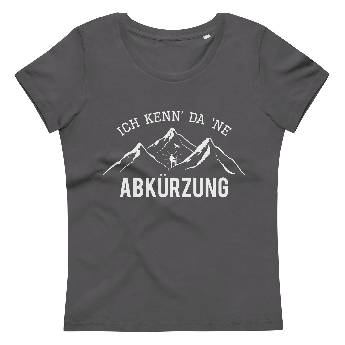 Ich kenne da ne Abkürzung - Damen Premium Organic T-Shirt berge wandern xxx yyy zzz