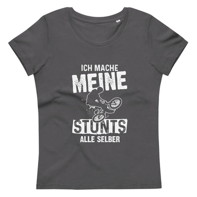 Ich mache meine Stunts alle selbst - (M) - Damen Premium Organic T-Shirt xxx yyy zzz