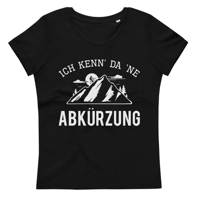 Ich kenn da ne Abkürzung - (M) - Damen Premium Organic T-Shirt xxx yyy zzz Black