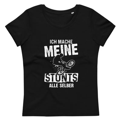 Ich mache meine Stunts alle selbst - (M) - Damen Premium Organic T-Shirt xxx yyy zzz Black