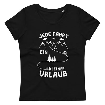 Jede Fahrt ein kleiner Urlaub - Damen Premium Organic T-Shirt fahrrad xxx yyy zzz 2XL