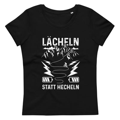 Lächeln statt hecheln - Damen Premium Organic T-Shirt e-bike xxx yyy zzz 2XL