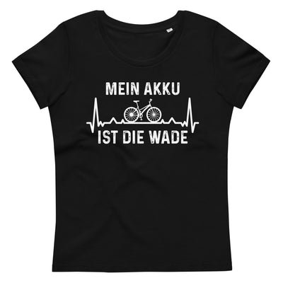 Mein Akku Ist Die Wade 1 - Damen Premium Organic T-Shirt fahrrad xxx yyy zzz 2XL