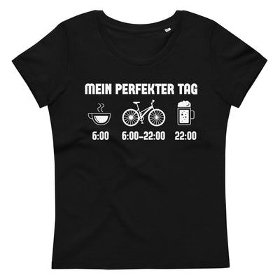 Mein Perfekter Tag - Damen Premium Organic T-Shirt fahrrad xxx yyy zzz 2XL