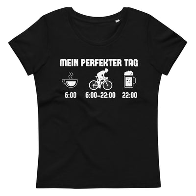 Mein Perfekter Tag 1 - Damen Premium Organic T-Shirt fahrrad xxx yyy zzz 2XL