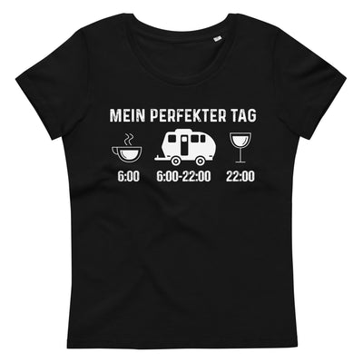 Mein Perfekter Tag 2 - Damen Premium Organic T-Shirt camping xxx yyy zzz 2XL